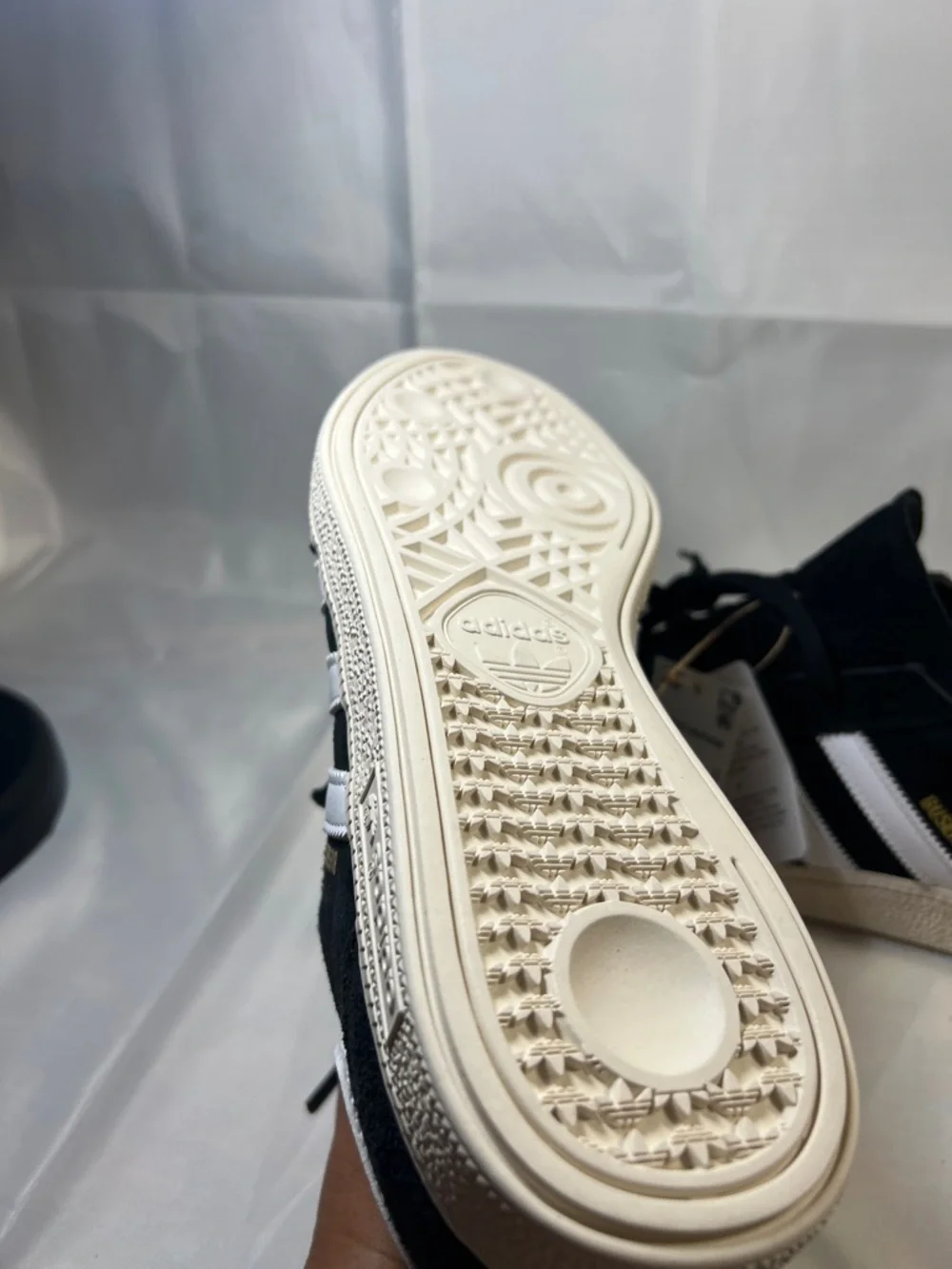 adidas Busenitz Suede Sneakers - Black with White Accents